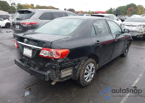 2013 Toyota Corolla L from USA, damaged, VIN 5YFBU4EE7DP186270